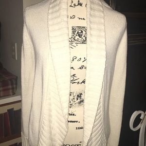 Express Beige Cardigan size large